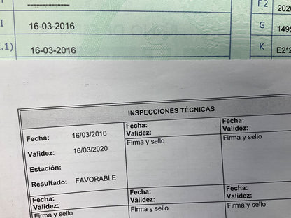 1º matriculación