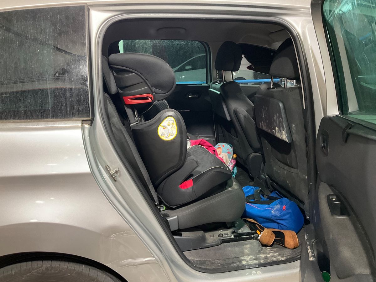 Interior trasero