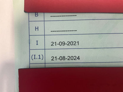 1º matriculación
