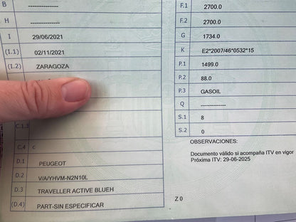 1º matriculación