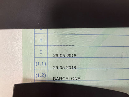1º matriculación