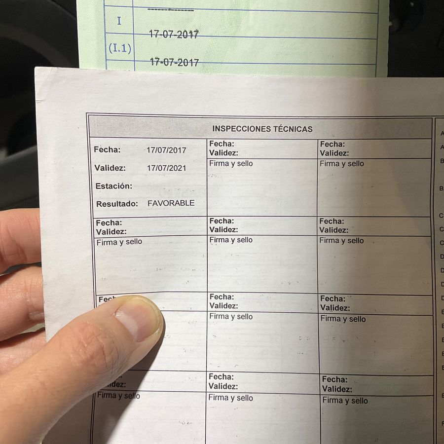 1º matriculación