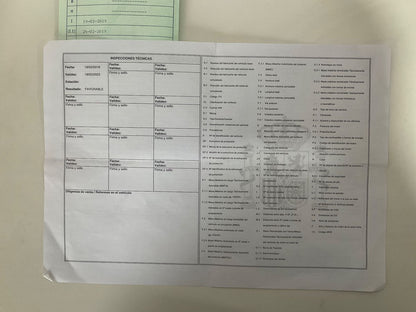 1º matriculación