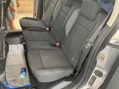 Interior trasero