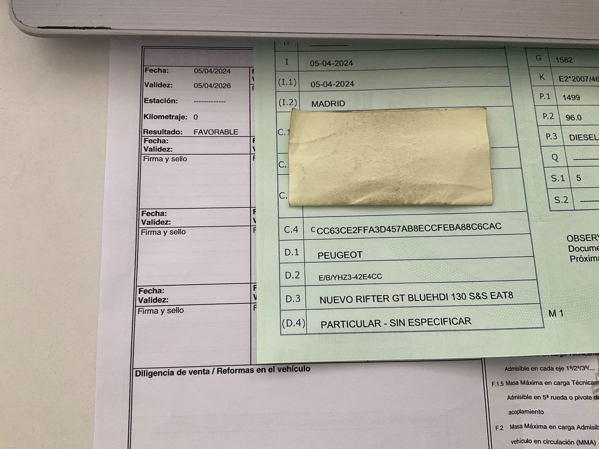 1º matriculación