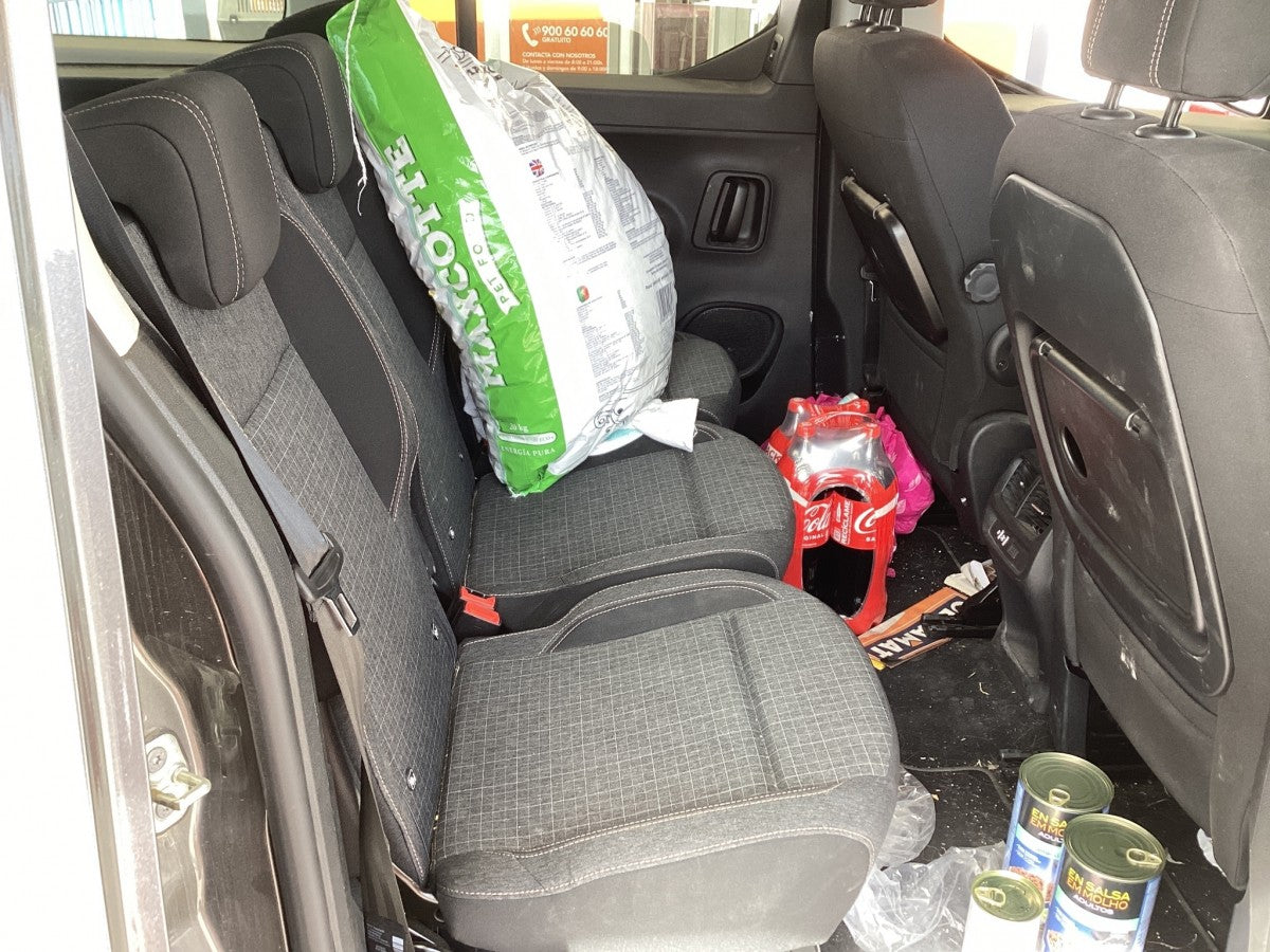 Interior trasero