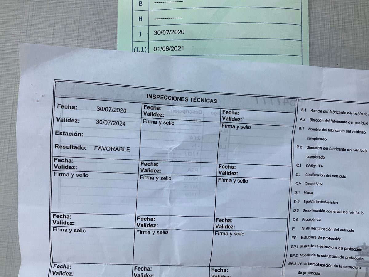 1º matriculación