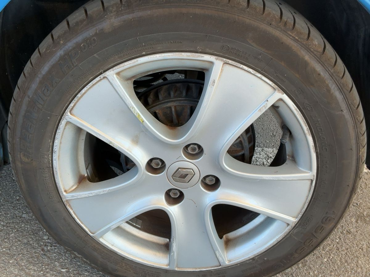 Rear left tire