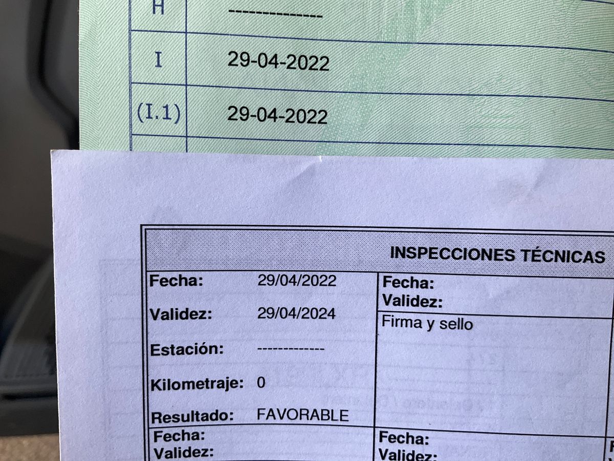 1º matriculación