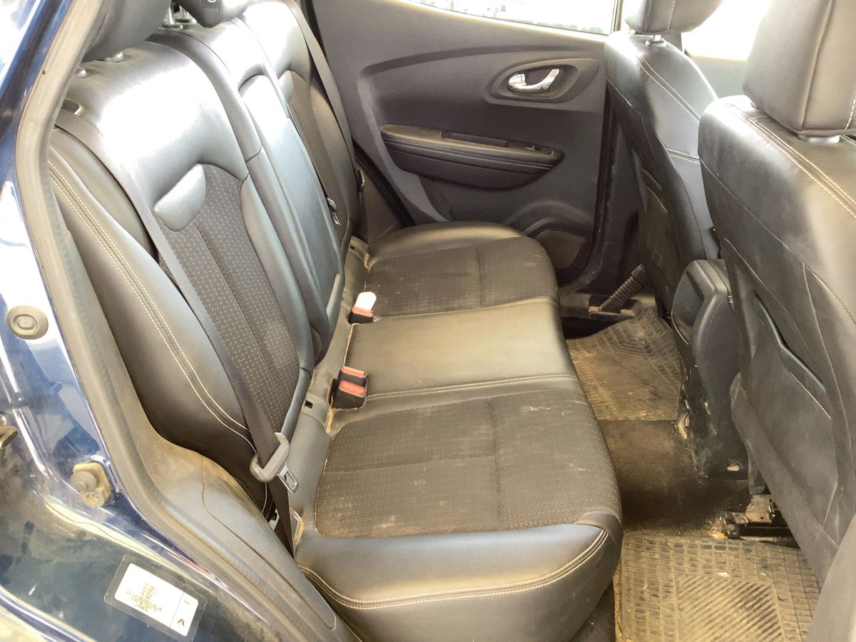 Interior trasero