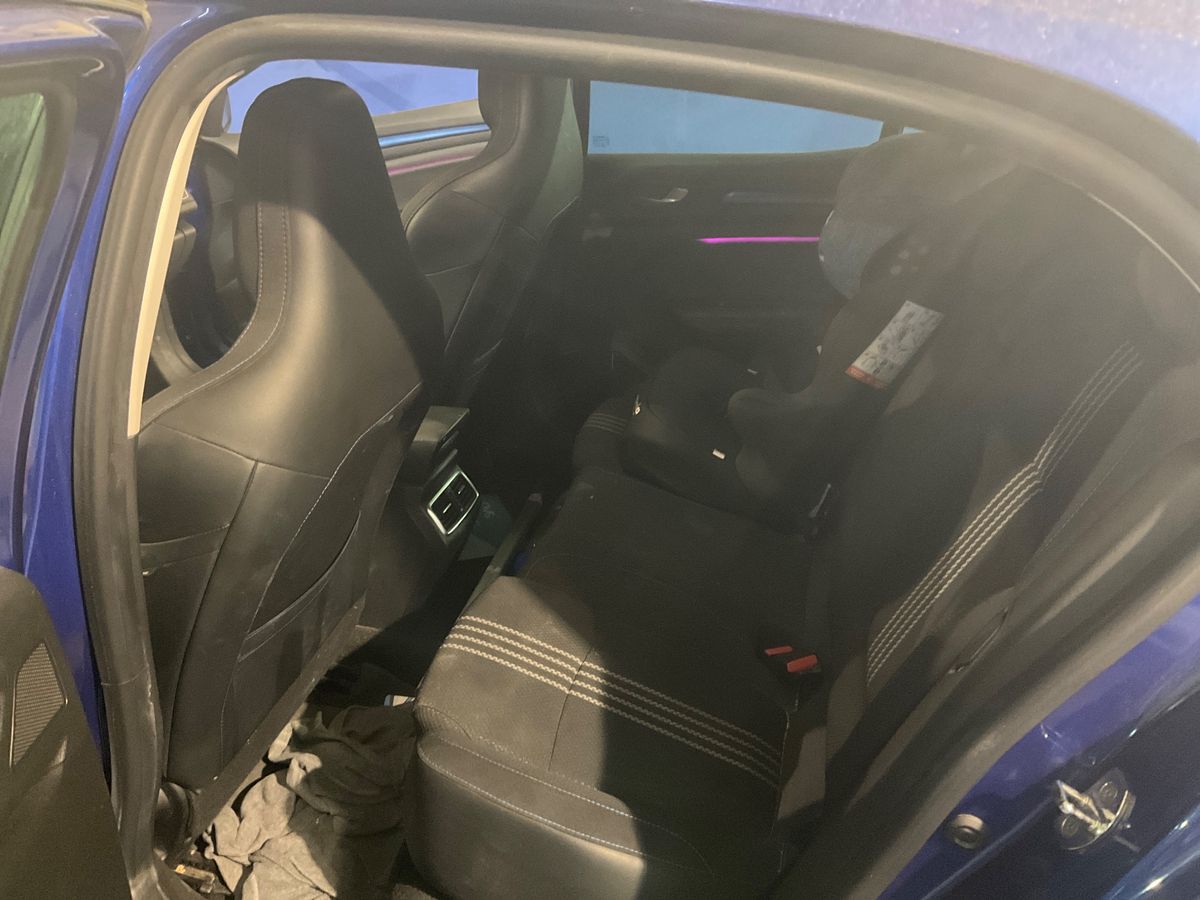 Interior trasero
