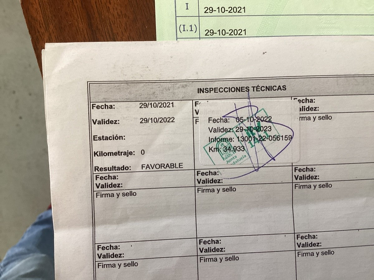 1º matriculación