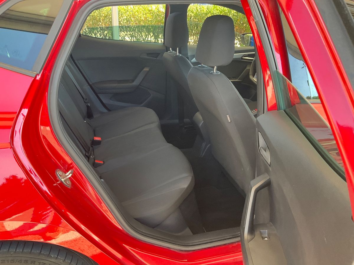 Interior trasero