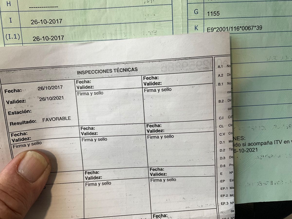 1º matriculación