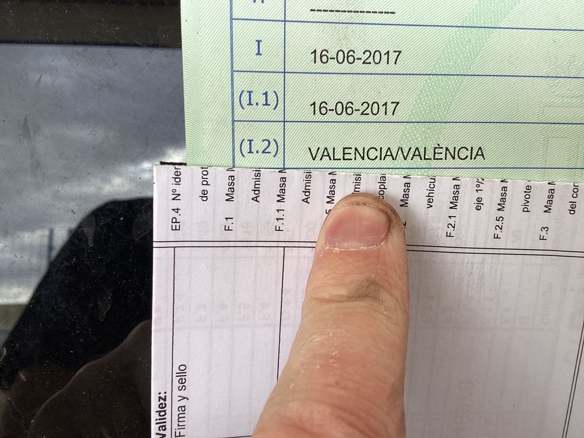 1º matriculación