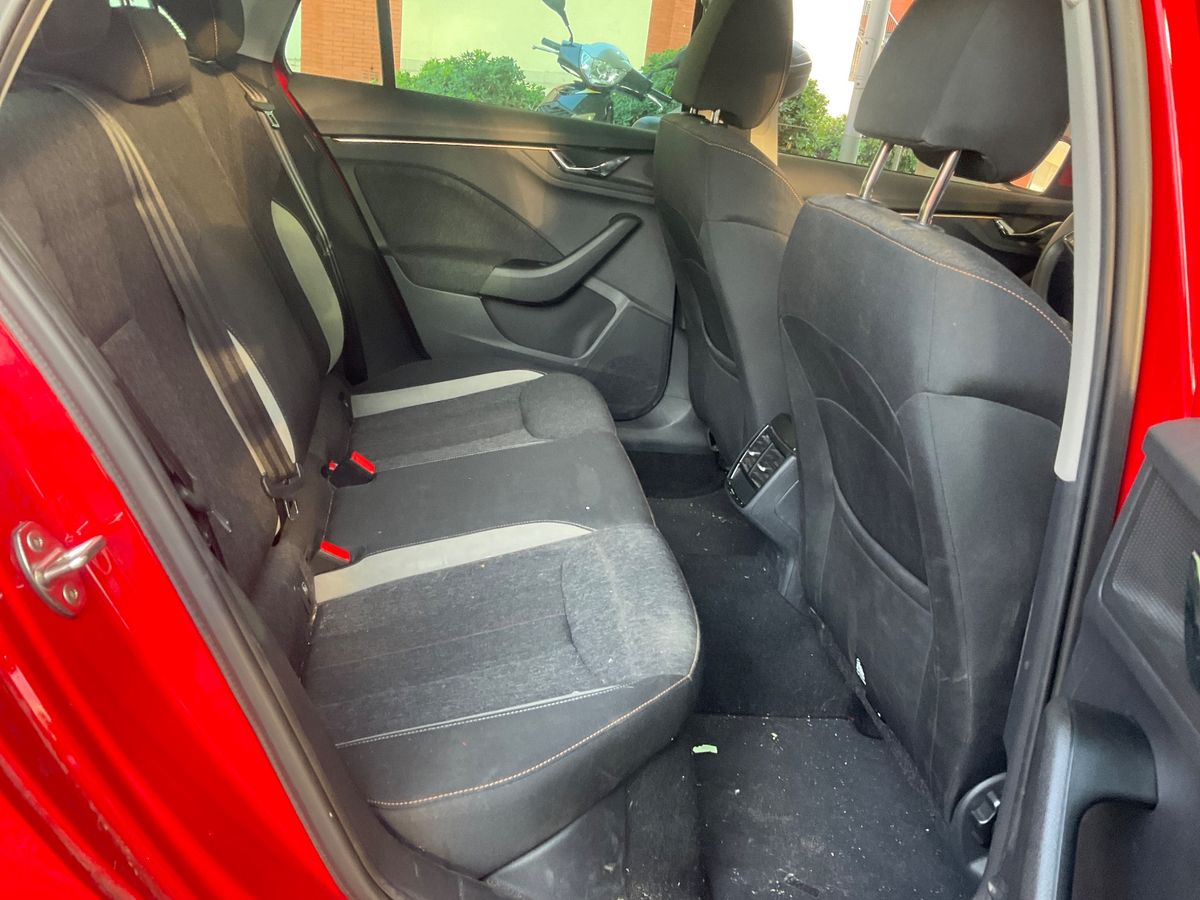 Interior trasero