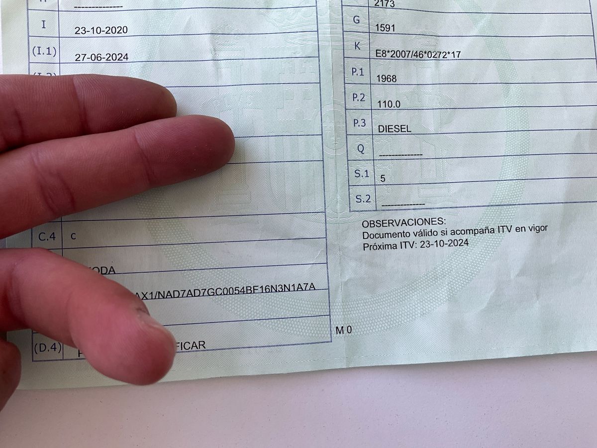 1º matriculación