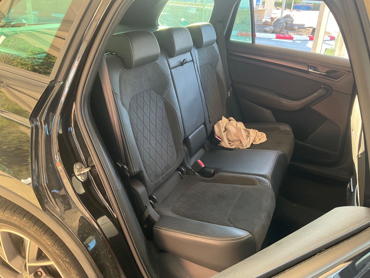 Interior trasero