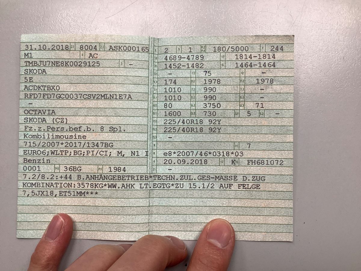 1º matriculación