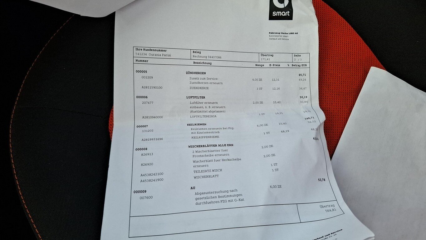 Smart forfour passion (52kW) Cool & Audio-Paket Pano 166692995 16