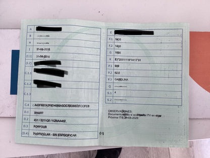 1º matriculación