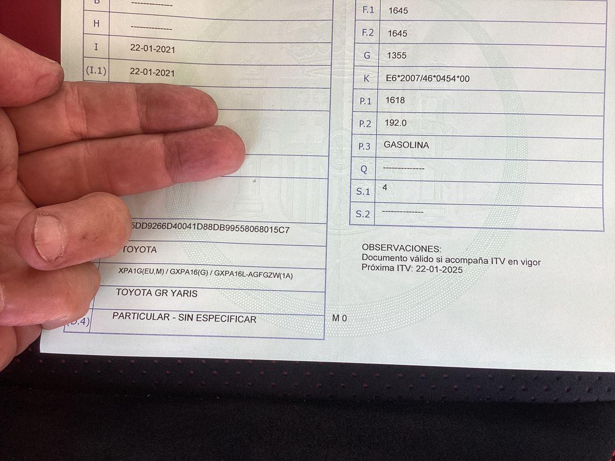1º matriculación