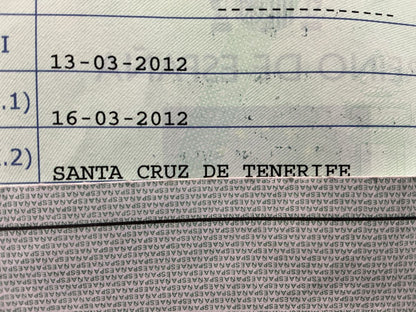 1º matriculación