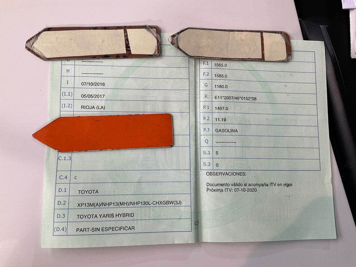 1º matriculación