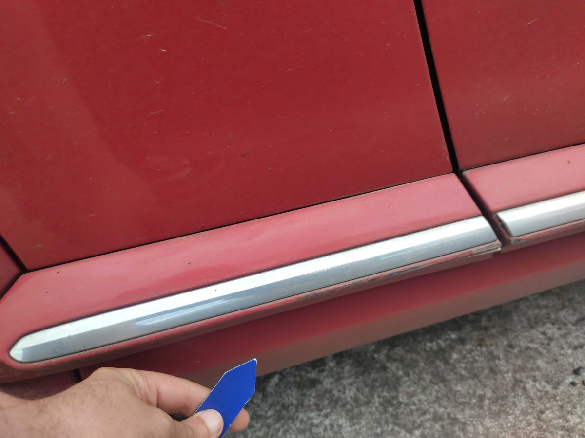 Guardabarros trasero Arañazo