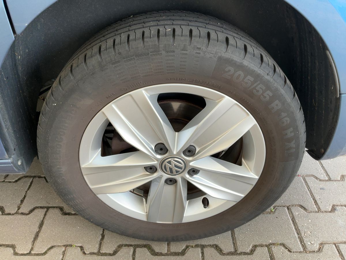 Rear left tire