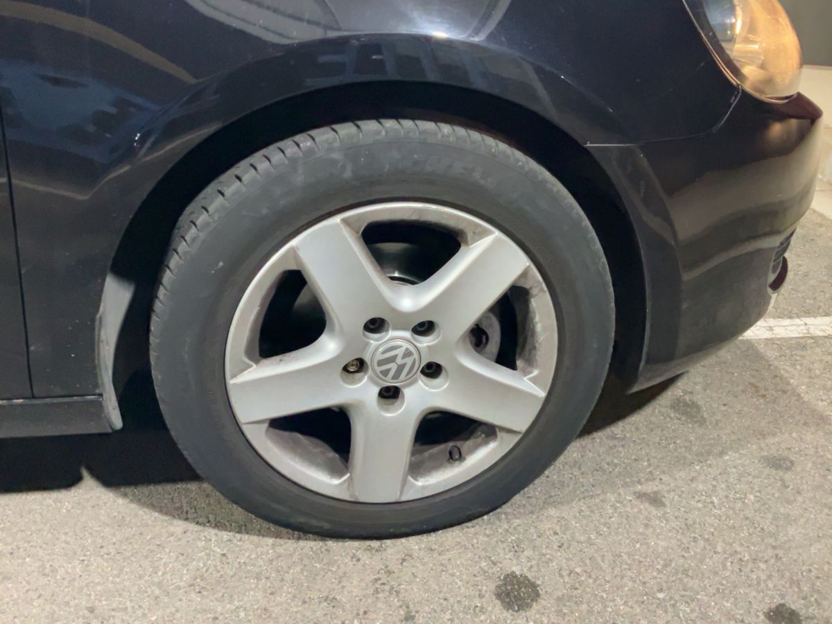 Neumático delantero derecho