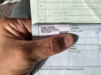 1º matriculación