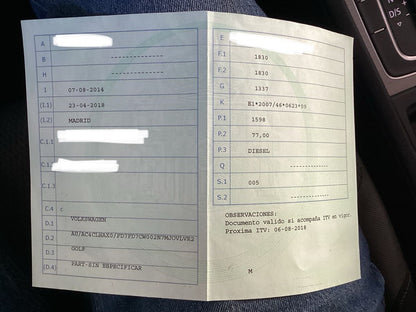 1º matriculación