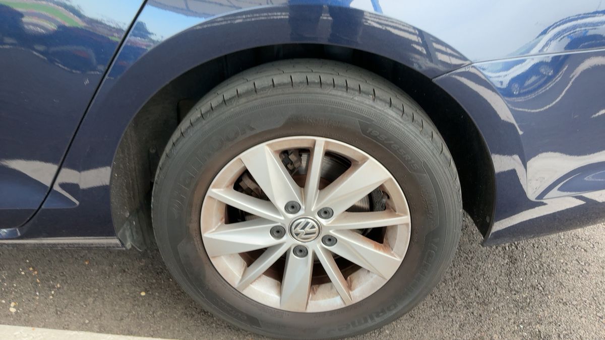 Rear left tire