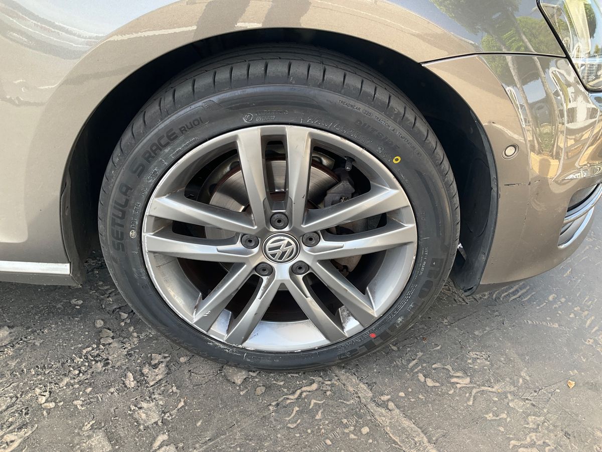 Front right tire