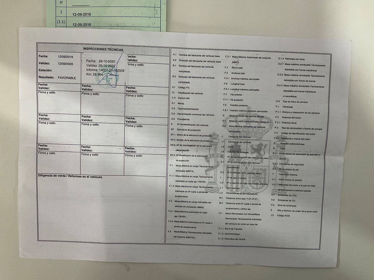 1º matriculación