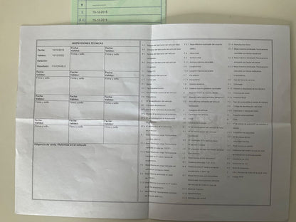 1º matriculación