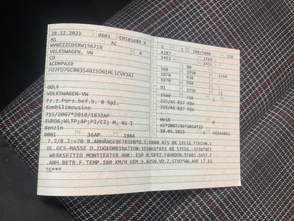 1º matriculación