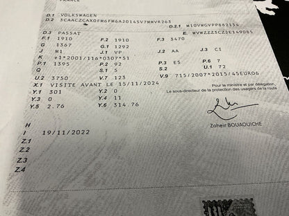 1º matriculación