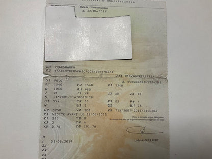1º matriculación