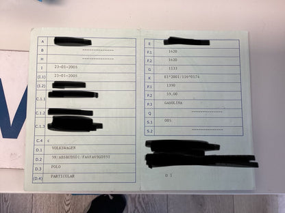 1º matriculación