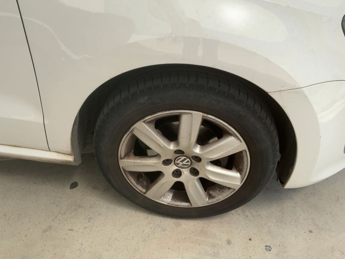 Front right tire