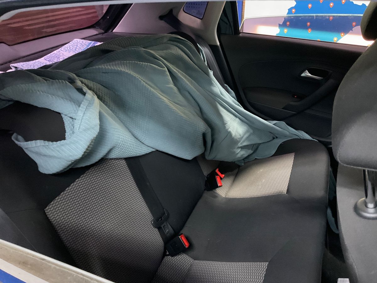 Interior trasero