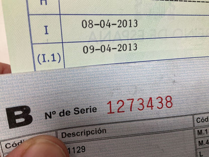 1º matriculación