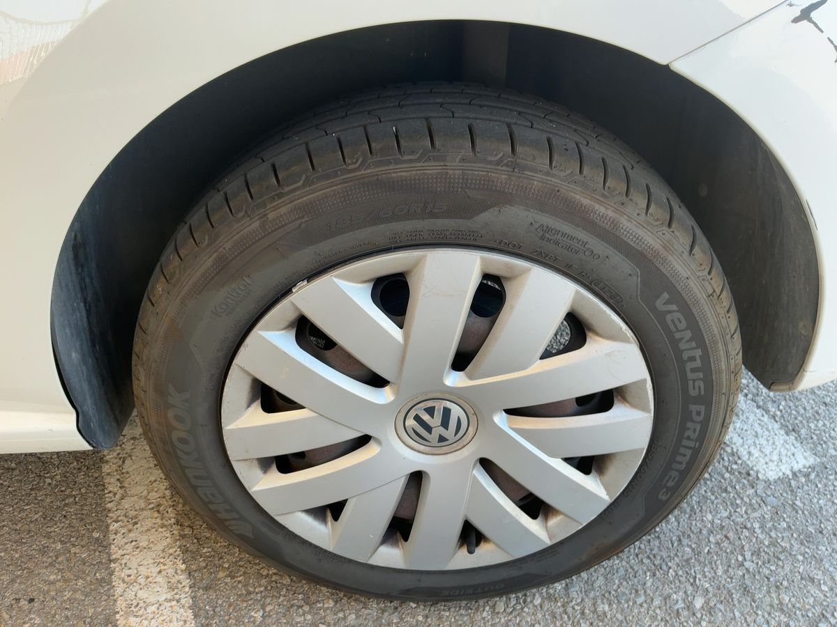 Rear left tire