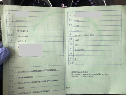 1º matriculación