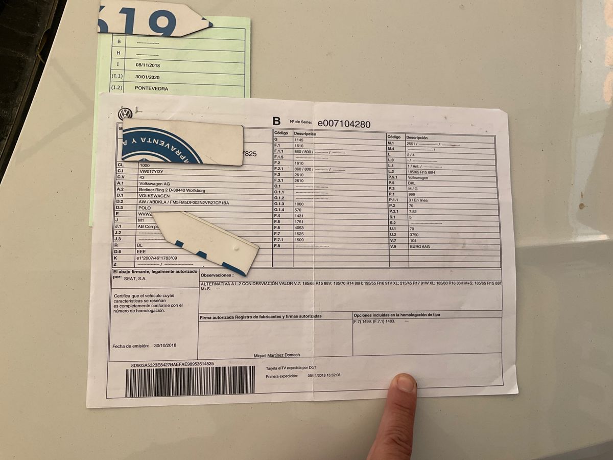 1º matriculación