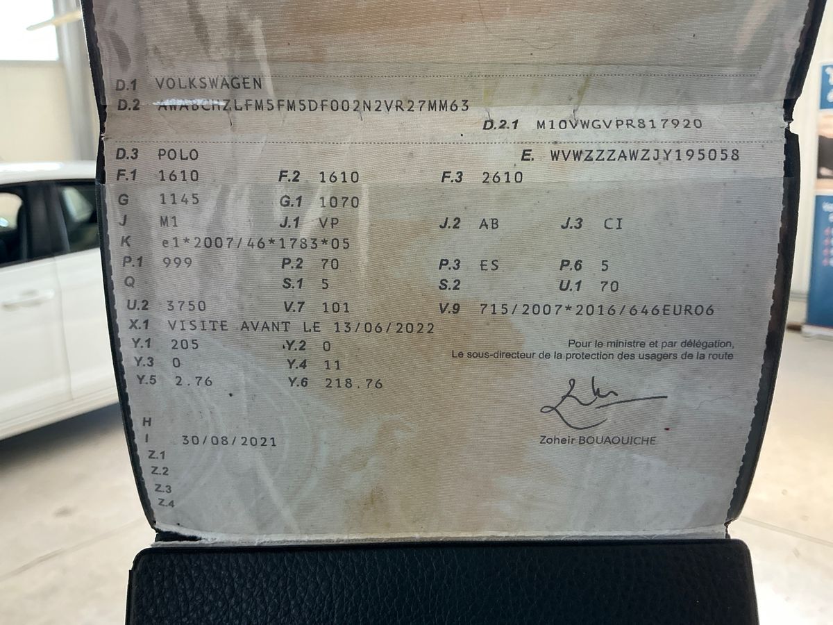 1º matriculación