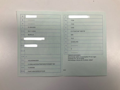 1º matriculación