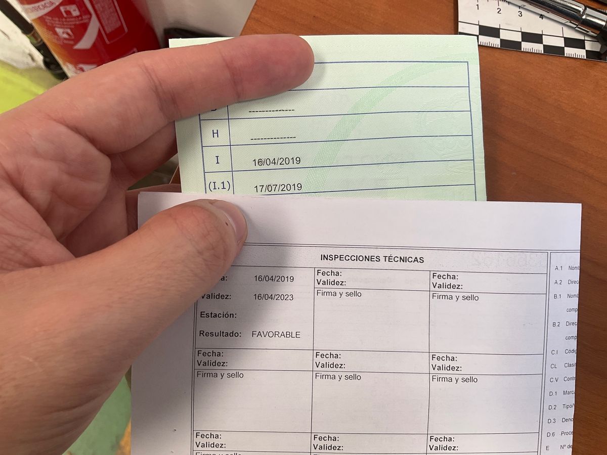 1º matriculación